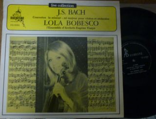 Lola Bobesco / Bach Concertos For Violin / Duchesne