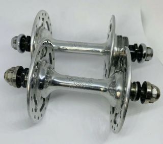 Campagnolo Record Pista High Flange Hubset 36 Hole Vintage Campy