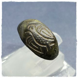 Aquila - Eagle Ancient Military Legionary Bronze Roman Ring 4,  75g