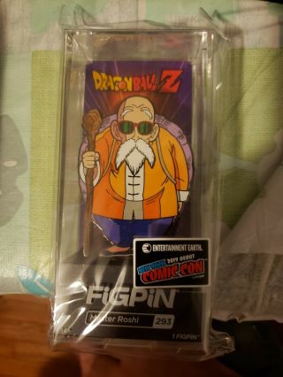 Nycc 2019 Ee Figpin Dragon Ball Z - Master Roshi Figpin 293 Dbz In Hand