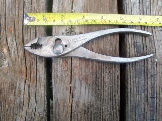 Vintage Proto Tools 276 Slip Joint Pliers - 6 - 1/2 " Long Proto Tools Made In Usa