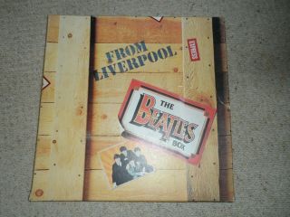 Vintage The Beatles From Liverpool Record Box Set Please See Photos