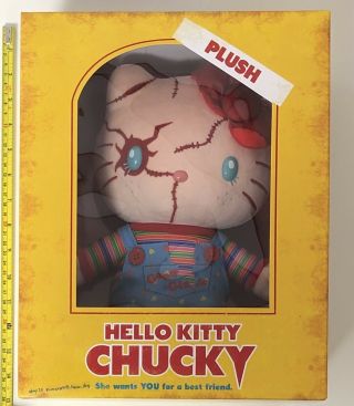 Rare Hello Kitty X Chucky Big Plush Halloween Usj 2019 In Japan Only