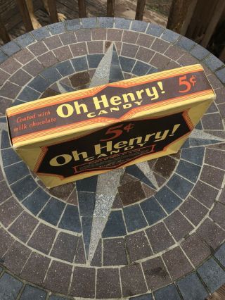 Oh Henry Candy Bar Display Box Williamson Candy Co 3