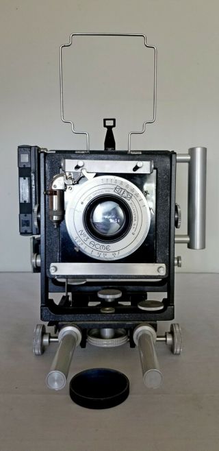 Vintage Brand 17 Large Format Camera Ilex 3 Acme Lens Hugo Meyer Range Finder