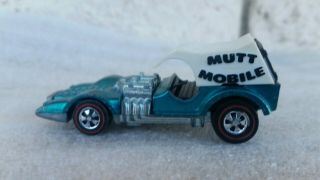 1970 Hot Wheels Redline Aqua Mutt Mobile And Ready For A Special Collector
