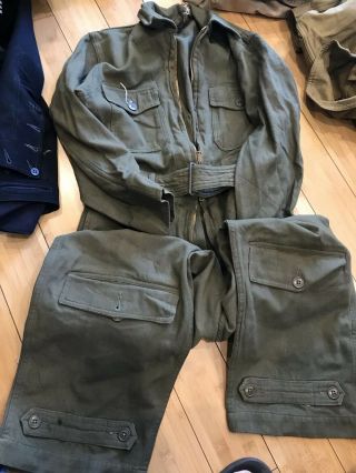WW2 US Air Force Summer Flight Suit Minty Unissued 3
