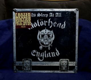 Motorhead Very Rare Lp No Sleep At All 1988 1stpress W/sticker Not 180g