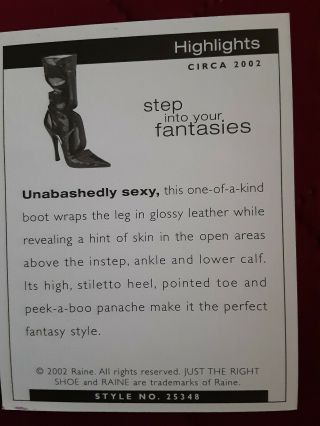 Just the Right Shoe by Raine - Highlights - Step Into Your Fantasies 2