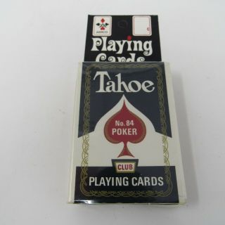 For Calgr Only 2 Arrco Tahoe Playing Cards 84 1 Blue & 1 Red