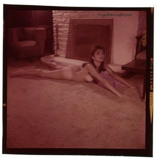 Bunny Yeager Color Transparency Photograph 1960s Nude Model Christine Starr Fab 2