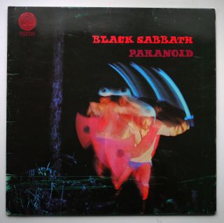 Black Sabbath - Paranoid 1970 Uk 2nd Press Vertigo 6360 011