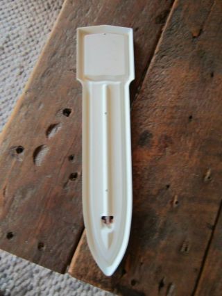 VINTAGE Metal Funk ' s G Hybrid SEED CORN THERMOMETER Old Stock 3