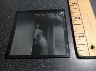 3424 Photo Bettie Page By Bunny Yeager Pin Up Leopard Skin Suit