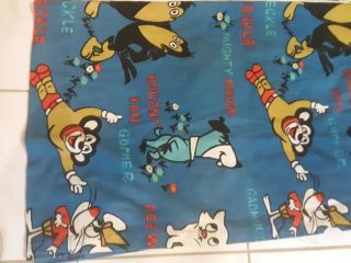 VTG TERRYTOONS MIGHTY MOUSE VINCENT VAN HECTOR HEATHCOTE HECKLE JECKLE CURTAINS 2