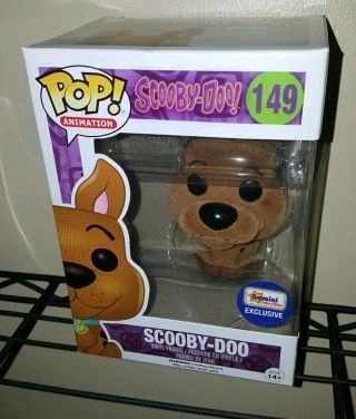 Funko Pop Animation Scooby Doo Flocked Gemini Collectibles Exclusive