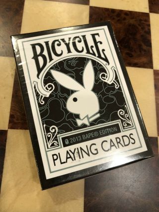 Bape X Playboy X Bicycle Playing Cards Rare Ltd.  Edition - &