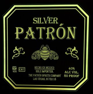 Patron Tequila Led Sign Personalized,  Home Bar Pub Sign,  Lighted Sign