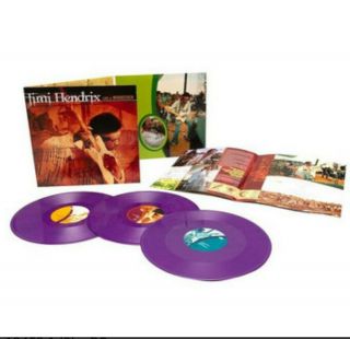 Ltd Edition Color Vinyl Jimi Hendrix - Live At Woodstock (2019 Ri) 3x 12in Lp