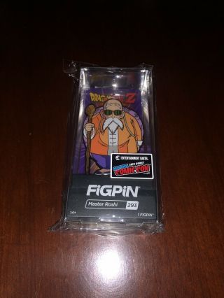 NYCC 2019 EE FIGPIN DRAGON BALL Z - MASTER ROSHI FIGPIN 293 DBZ In Hand 3