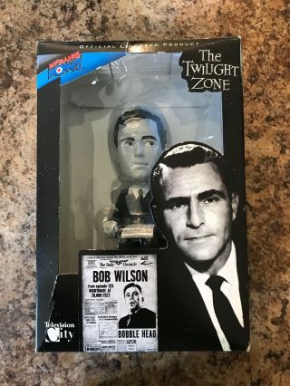 Bif Bang Pow 01199 The Twilight Zone Bob Wilson Bobble Head Pop Culture