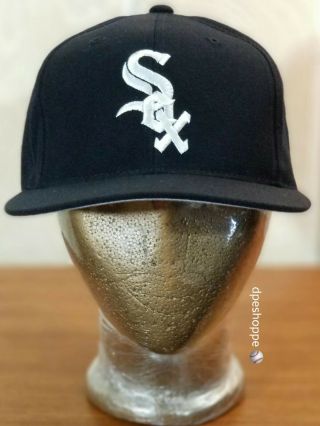 Mlb Chicago White Sox Vintage Sports Specialties Black Snapback Hat Cap