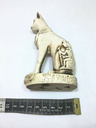 ANCIENT EGYPTIAN ANTIQUE STATUE Of Figurine Egypt Cat Goddess Bast Bastet 3