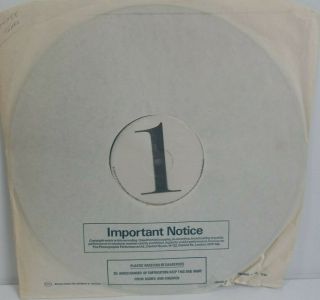 Tears For Fears Songs From The Big Chair Uk 1985 1 Sided Test Sampler Merh 58