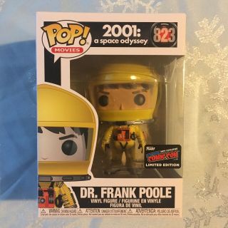 Official Nycc 2019 Funko Pop 2001 A Space Odyssey - Dr.  Frank Poole Figure
