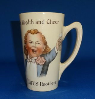 Mettlach Villeroy & Boch Hires Rootbeer Mug 1920 