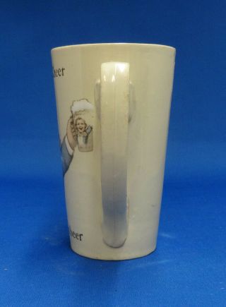Mettlach Villeroy & Boch Hires Rootbeer Mug 1920 ' s - 30 ' s 2