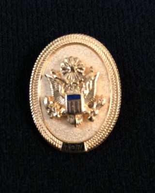 Authentic Oval NUMBERED Member of Congress Lapel Pin - 107th US Congress 2