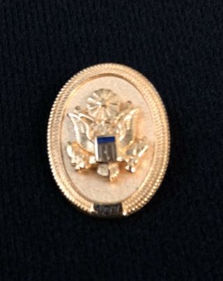 Authentic Oval NUMBERED Member of Congress Lapel Pin - 107th US Congress 3