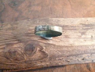 EARLY MEDIEVAL SAXON OR VIKING COPPER RING - METAL DETECTING FIND 3