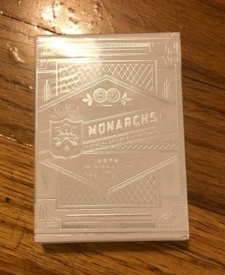 Rare Theory 11 Monarchs Playing Cards For Eleven Madison Park,