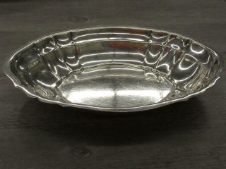 Gorham Sterling Silver Hollowware 10 " Oval Vegetable Dish Chippendale Bowl