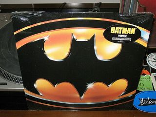 Prince Batman Motion Picture Soundtrack Vinyl Lp Hype Sticker