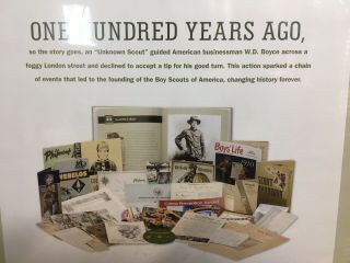 Boy Scouts Of America 100 Years A Centennial History Book W/memorabilia