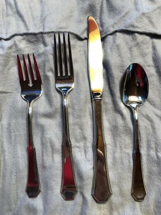 American Federal By Reed & Barton Sterling Silver 4 Piece Place Setting (1982)