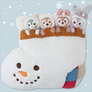 Pre - Order Tokyo Disney Sea Duffy Christmas 2019 Cushion Winter Holidays Pillow