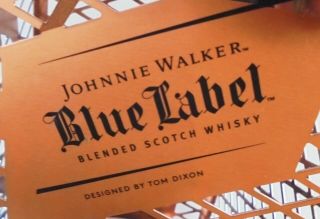 JOHNNIE WALKER BLUE LABEL SCOTCH WHISKY METAL BOTTLE CASE DESIGNED BY TOM DIXON 3