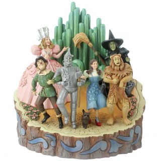 Jim Shore Wizard Of Oz 80th Anniversary Figure - Hand Painted Stone Resin