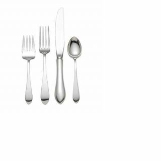 Pointed Antique By Reed & Barton 4 Piece Place Setting Sterling Silver Flatware