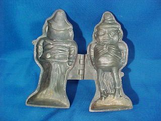 Early 20thc Eppelsheimer Co Palmer Cox Brownie Pewter Chocolate Ice Cream Mold