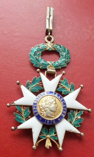 France French Commander Of The Order Of The Legion Of Honor Neck Badge Medal