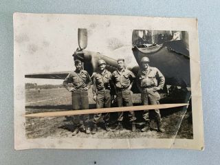 Wwii Photo Captured German Siebel Si 204 Bomber Plane Aircraft