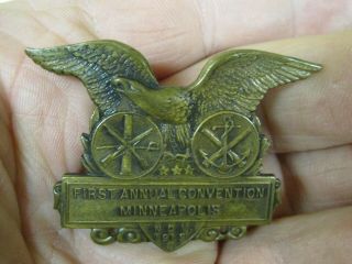 American Legion First Annual Convention 1919 Medal Minneapolis Mn