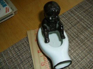 Black/african American Child On Toilet/potty Ashtray Collectable Decoration