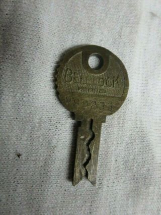 Vintage Mills key N99233 for Slot machine,  Arcade or Jukebox 2
