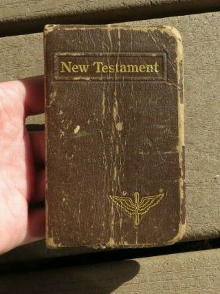 Ww2 Us Army Air Force Usaaf Military Pocket Bible Testament Prayer Book